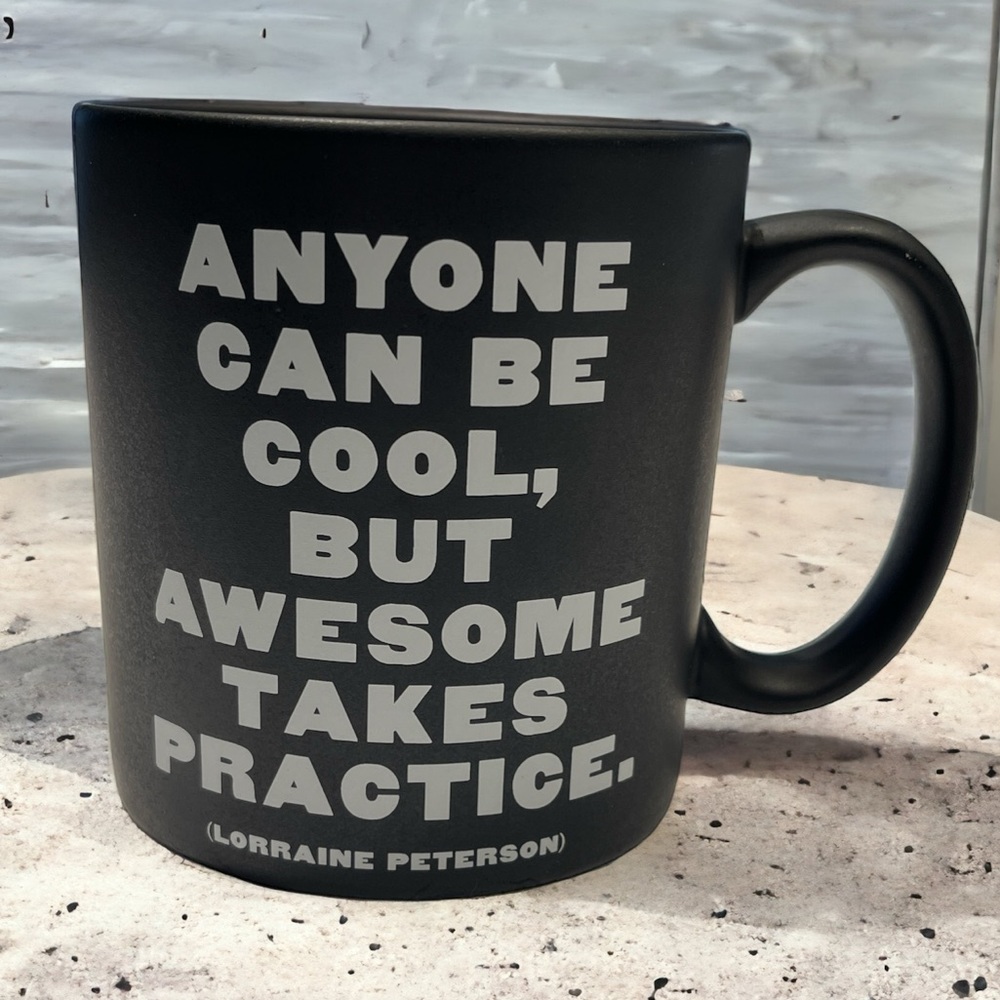 New coffee mug